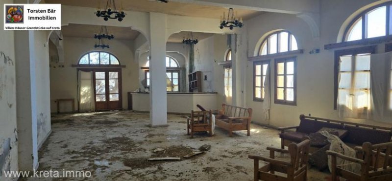 Kokkinos Pyrgos Kreta Südküste - Hotel im Dornröschenschlaf wer küsst es wach? Gewerbe kaufen